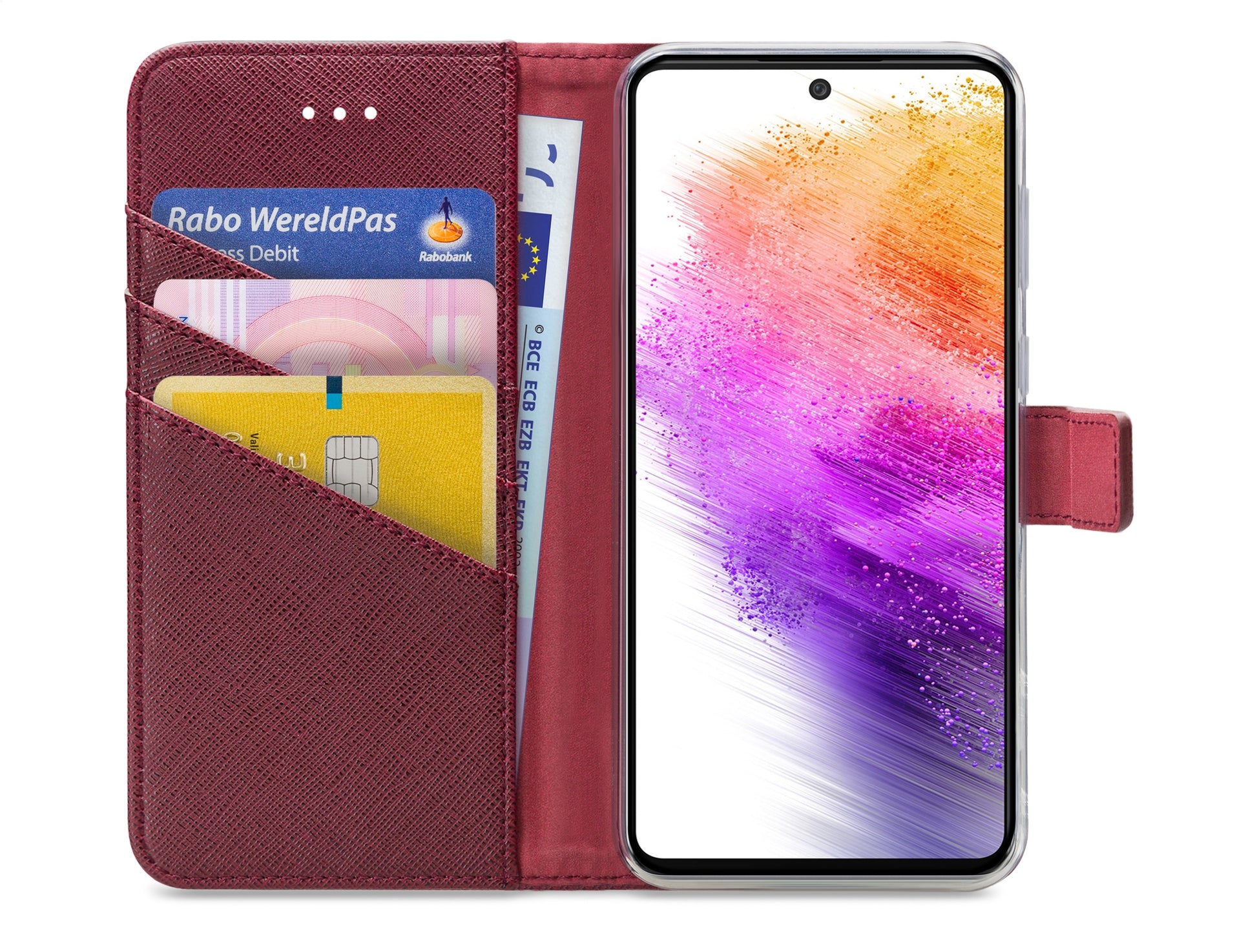My Style Flex Wallet For Samsung Galaxy A73 5G Bordeaux
