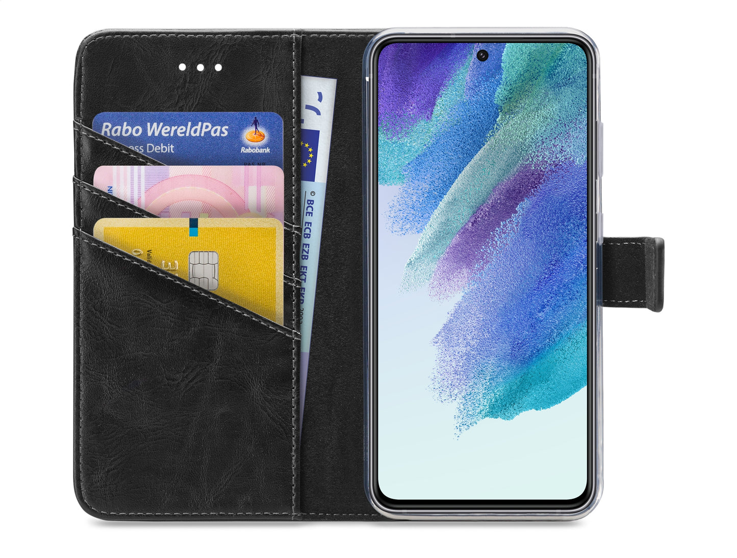 My Style Flex Wallet For Samsung Galaxy S21 Fe 5G Black