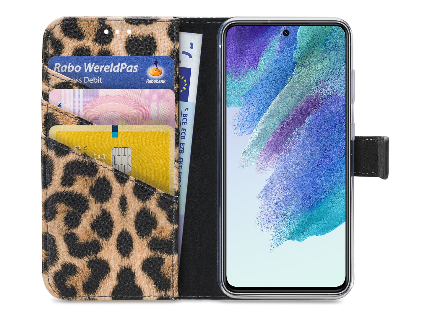My Style Flex Wallet For Samsung Galaxy S21 Fe 5G Leopard