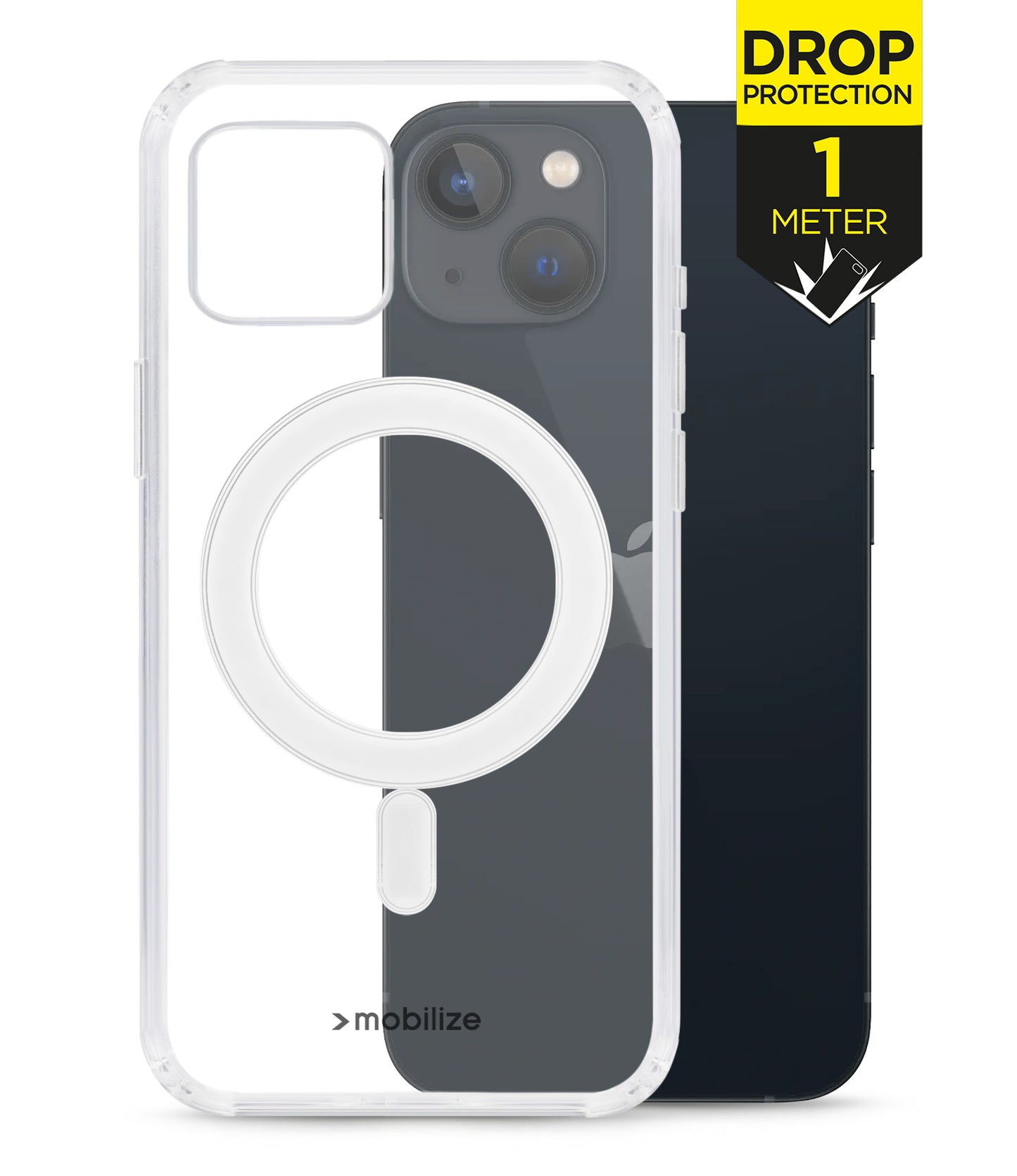 Mobilize Magsafe Compatible Naked Protection Case For Apple Iphone 13 Mini Clear