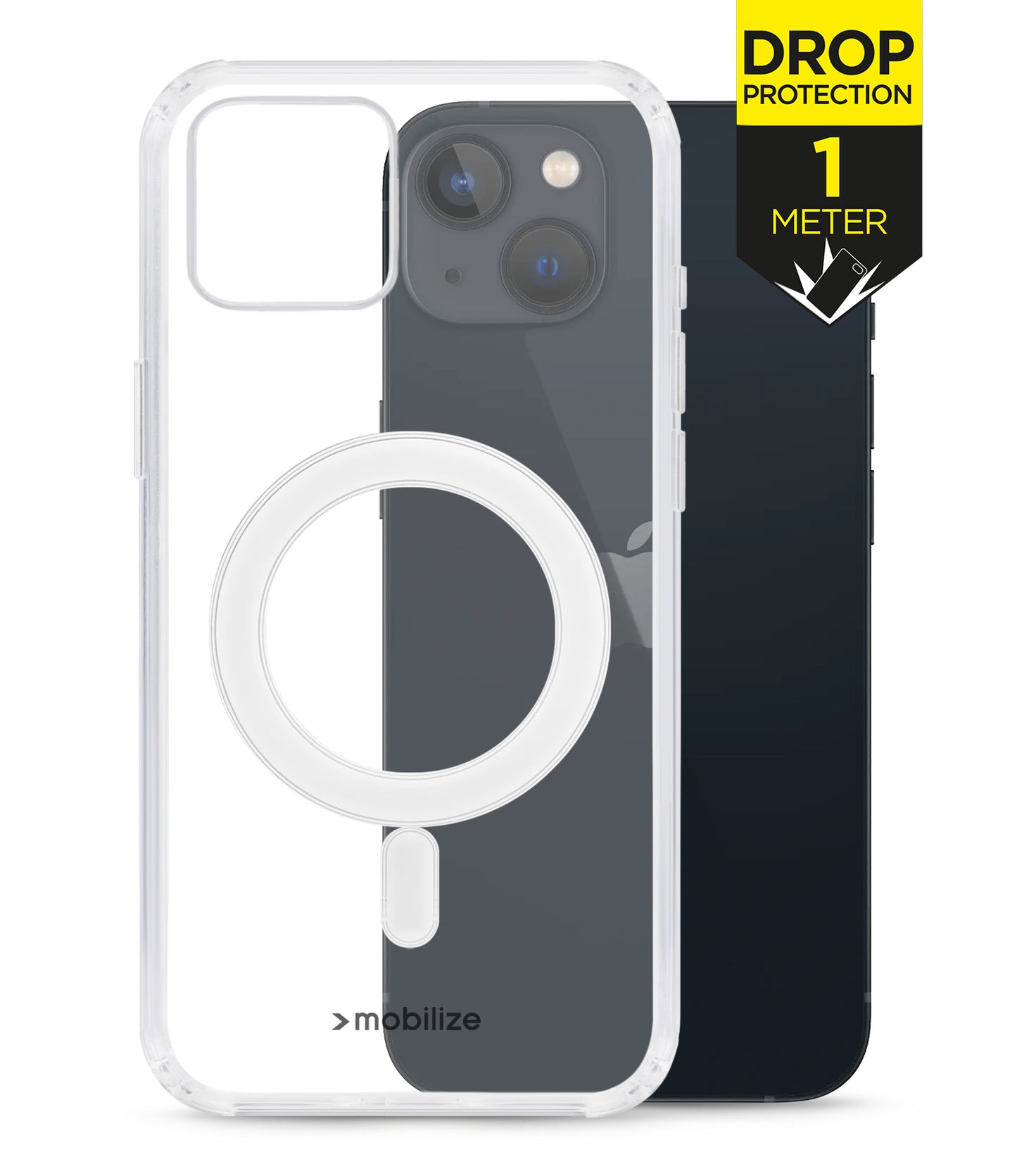 Mobilize Magsafe Compatible Naked Protection Case For Apple Iphone 13 Clear