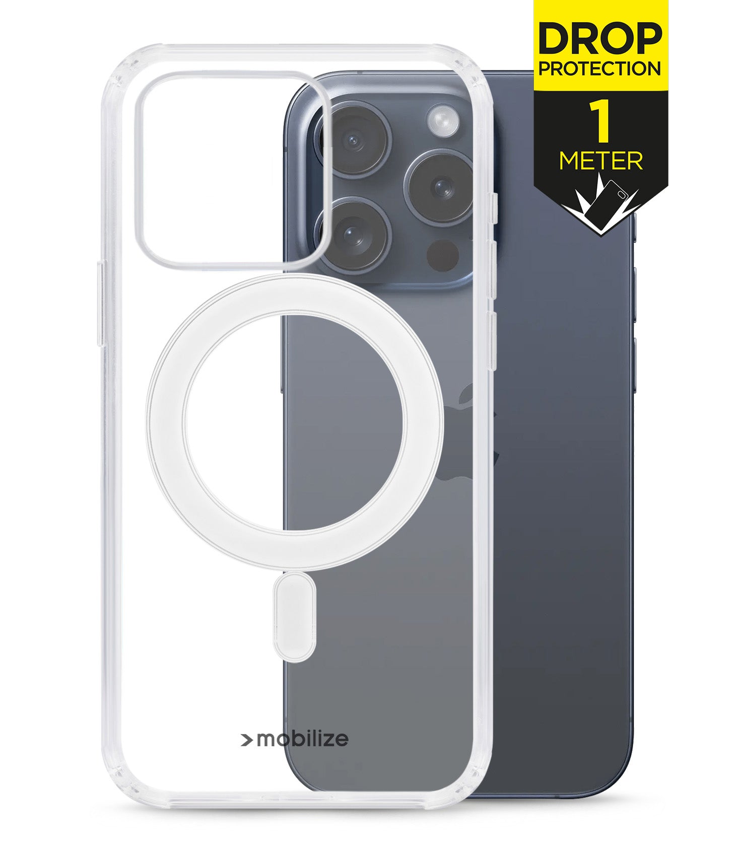 Mobilize Magsafe Compatible Naked Protection Case For Apple Iphone 13 Pro Clear