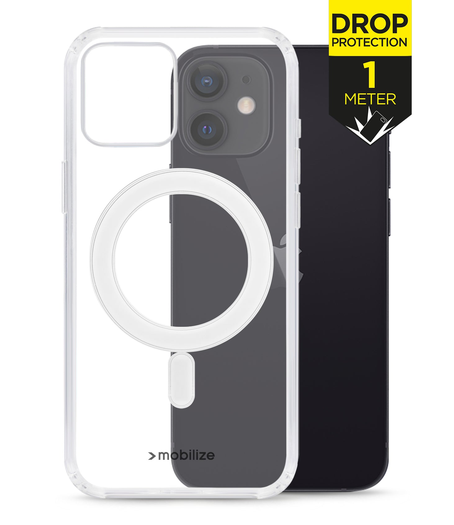 Mobilize Magsafe Compatible Naked Protection Case For Apple Iphone 12/12 Pro Clear