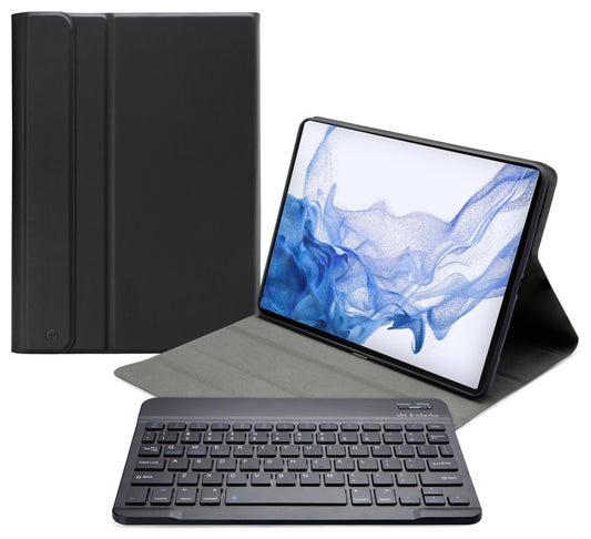 Mobilize Detachable Bluetooth Keyboard Case Samsung Galaxy Tab S7+/S8+ 12.4 Black Qwerty
