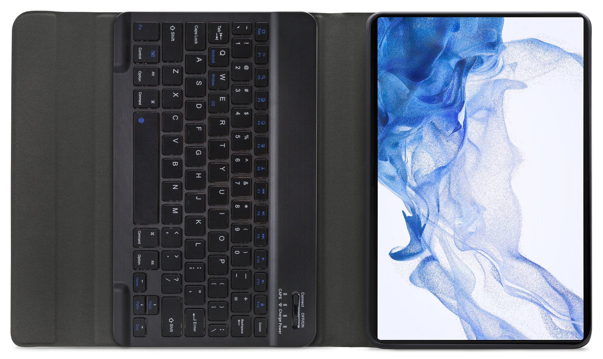 Mobilize Detachable Bluetooth Keyboard Case Samsung Galaxy Tab S7+/S8+ 12.4 Black Qwerty