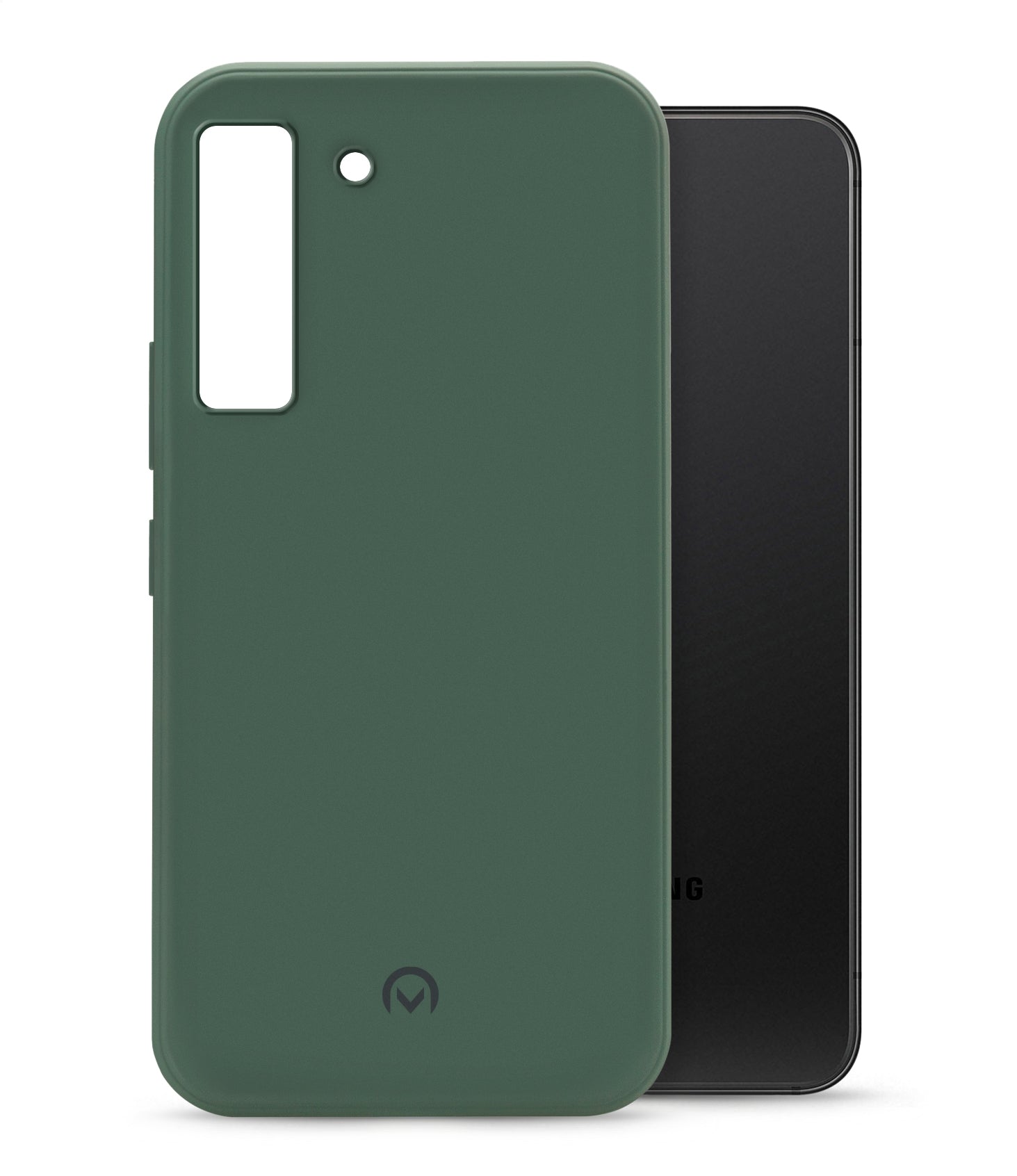 Mobilize Rubber Gelly Case Samsung Galaxy S22 5G Matt Green