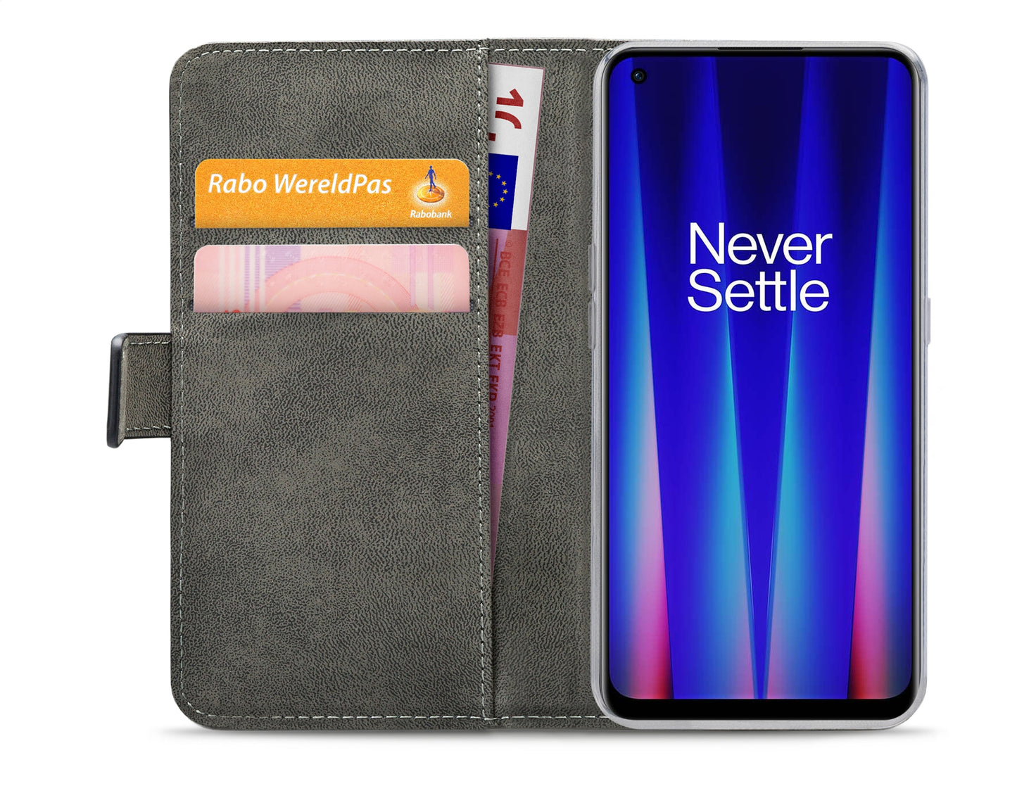 Mobilize Classic Gelly Wallet Book Case Oneplus Nord Ce 2 5G Black