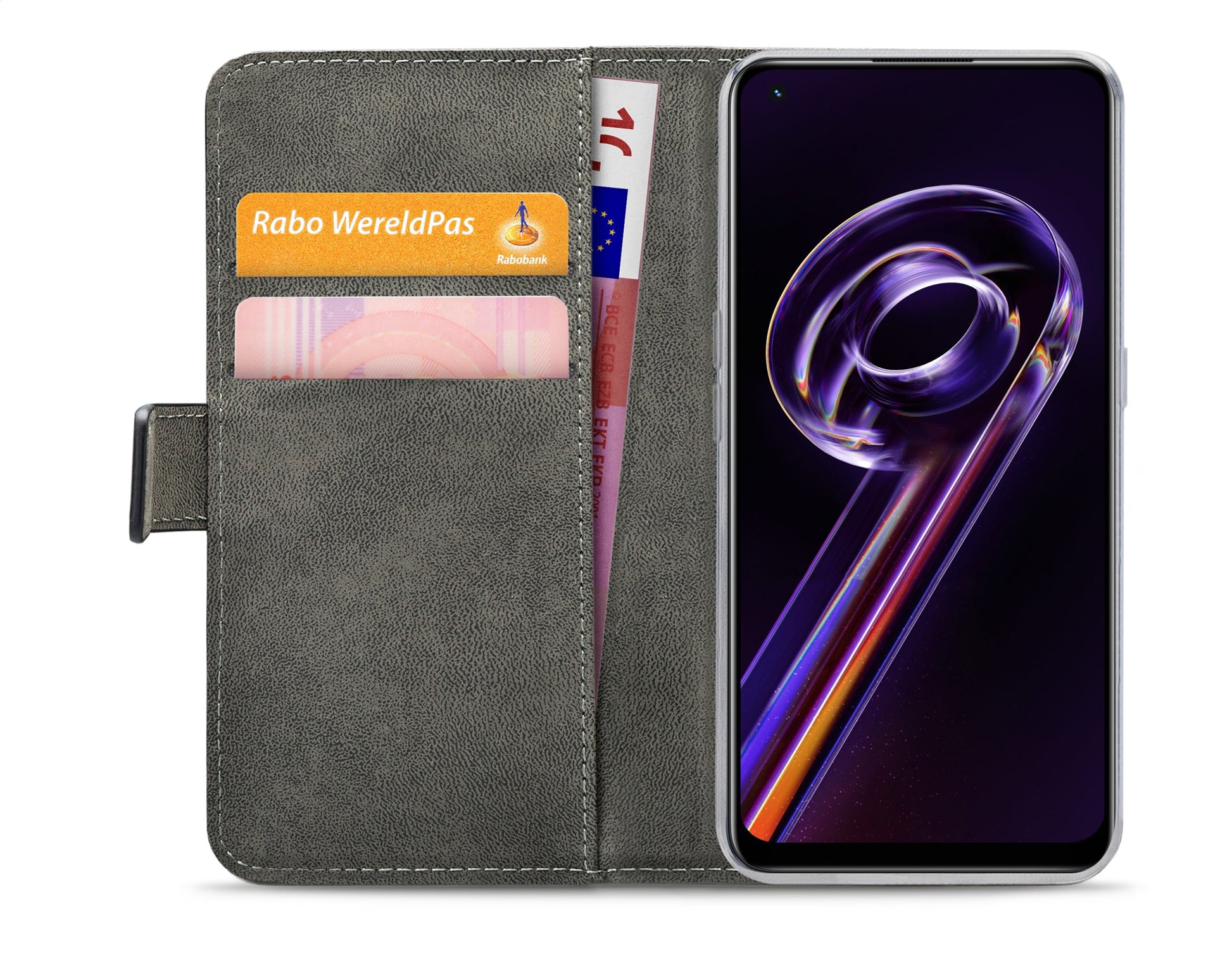 Mobilize Classic Gelly Wallet Book Case Realme 9 4G/9 Pro+ Black