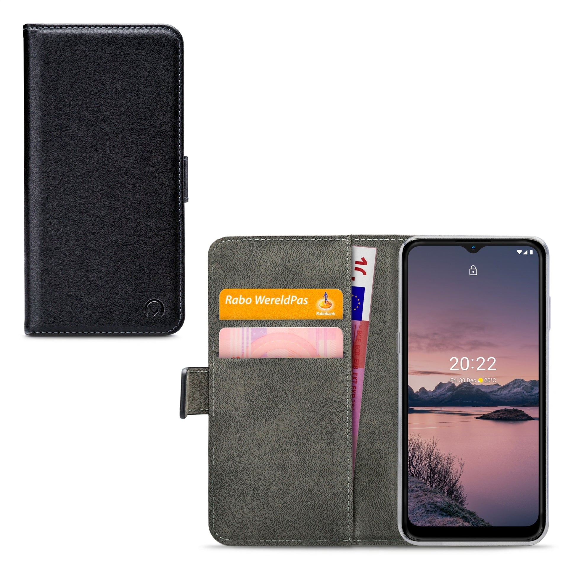 Mobilize Classic Gelly Wallet Book Case Nokia G11/G21 Black