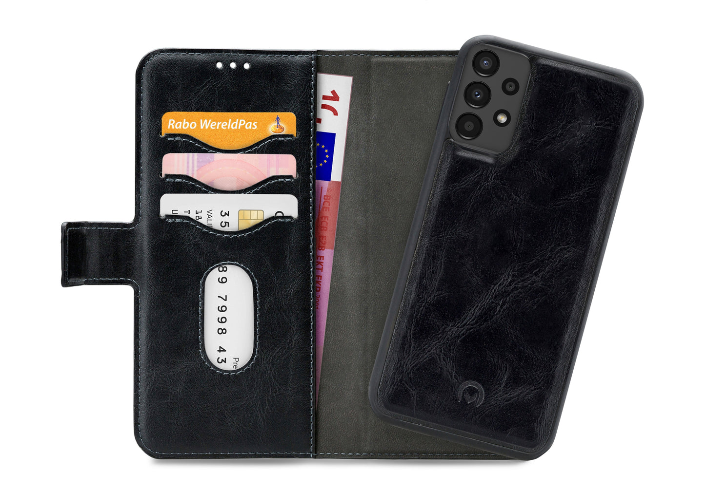 Mobilize 2In1 Gelly Wallet Case Samsung Galaxy A13 4G Black