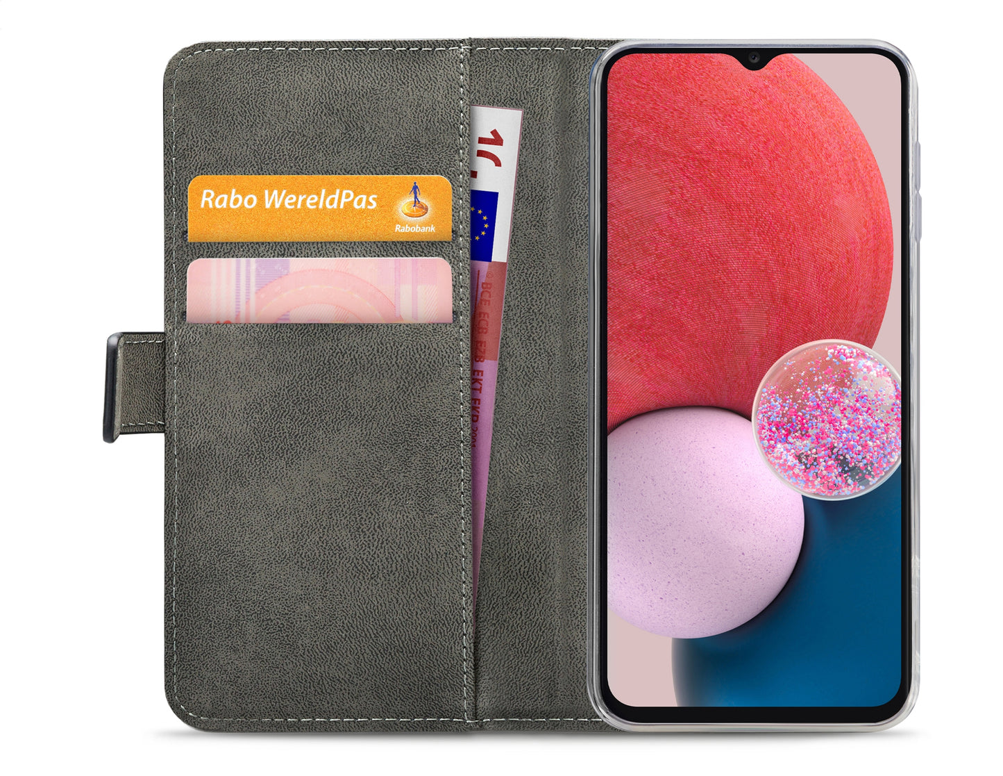 Mobilize Classic Gelly Wallet Book Case Samsung Galaxy A13 4G Black