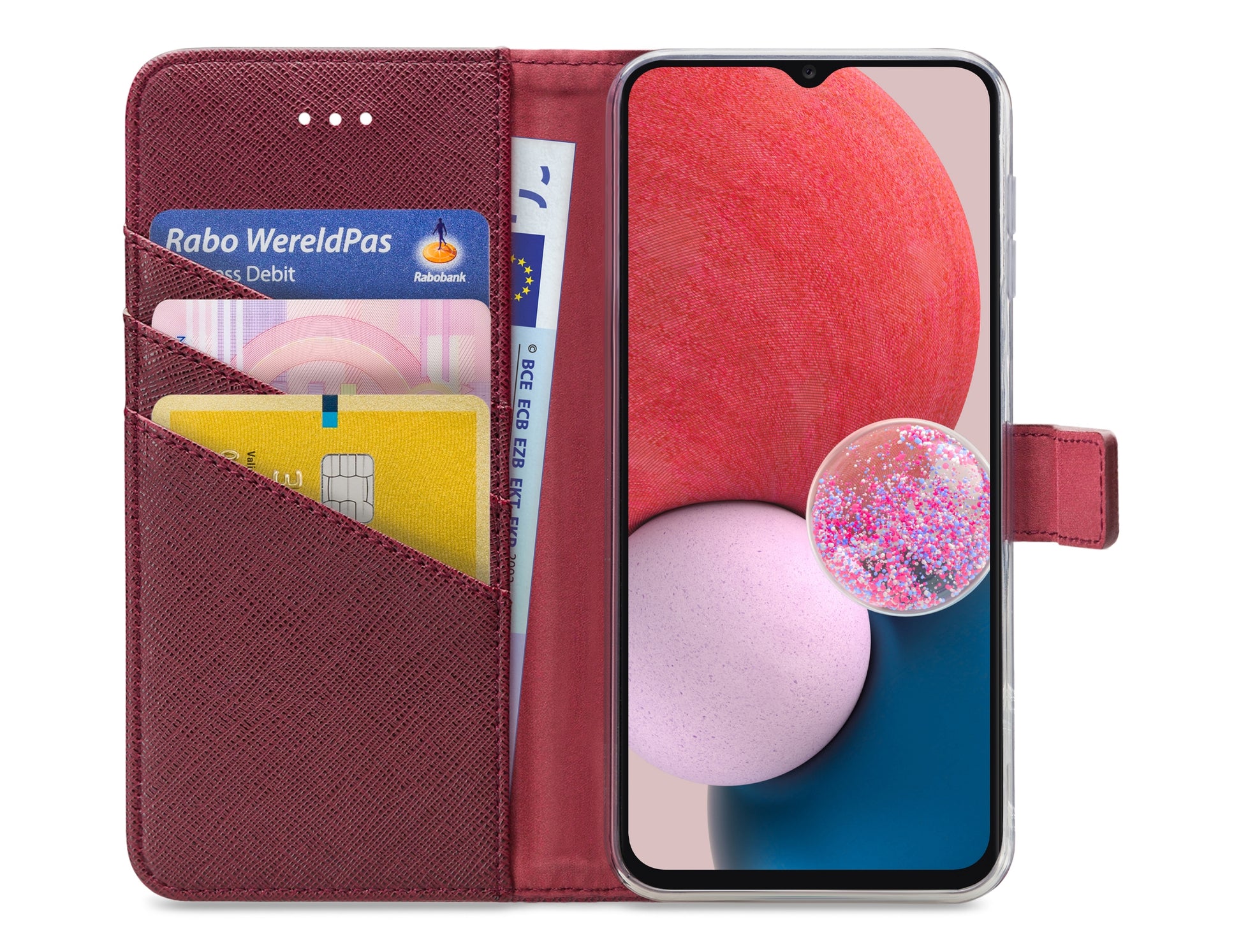My Style Flex Wallet For Samsung Galaxy A13 4G Bordeaux