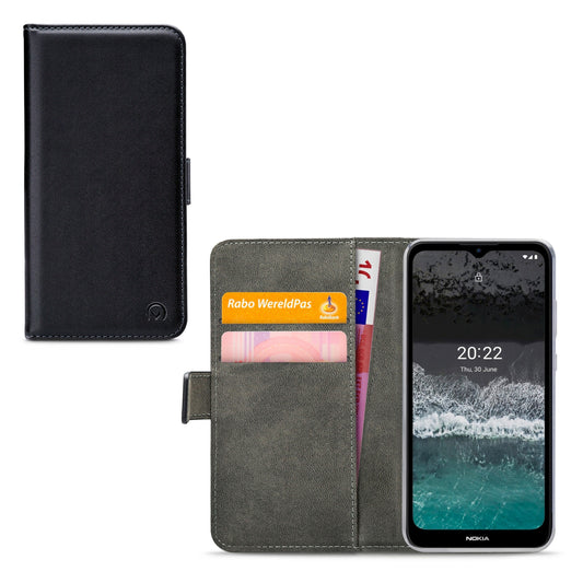 Mobilize Classic Gelly Wallet Book Case Nokia C21 Plus Black