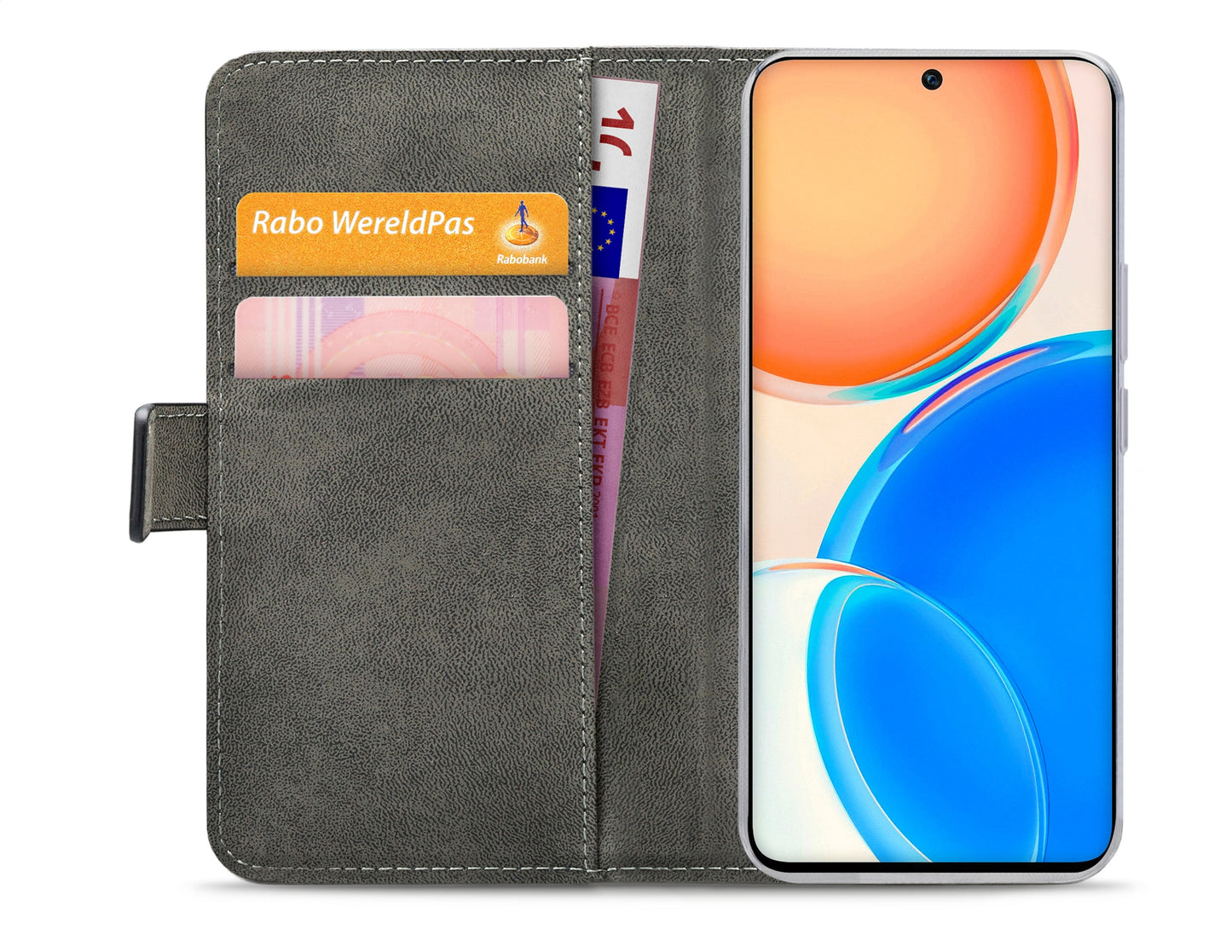 Mobilize Classic Gelly Wallet Book Case Honor X8 4G Black