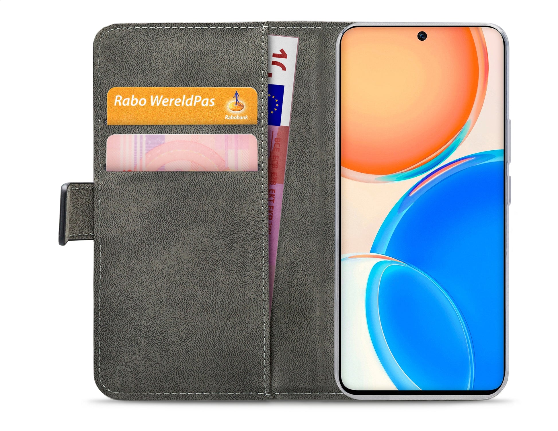 Mobilize Classic Gelly Wallet Book Case Honor X8 4G Black