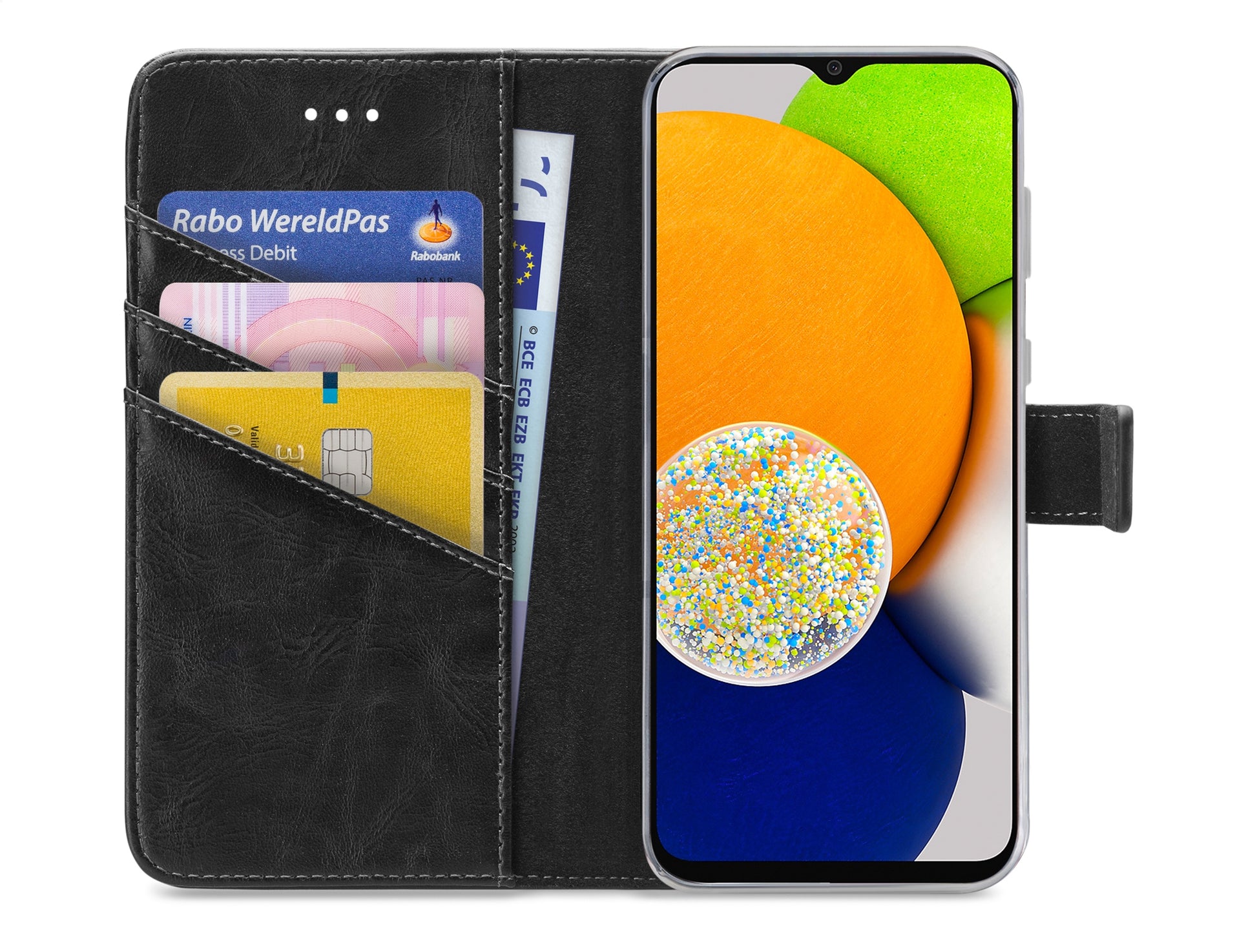 My Style Flex Wallet For Samsung Galaxy A03 Black
