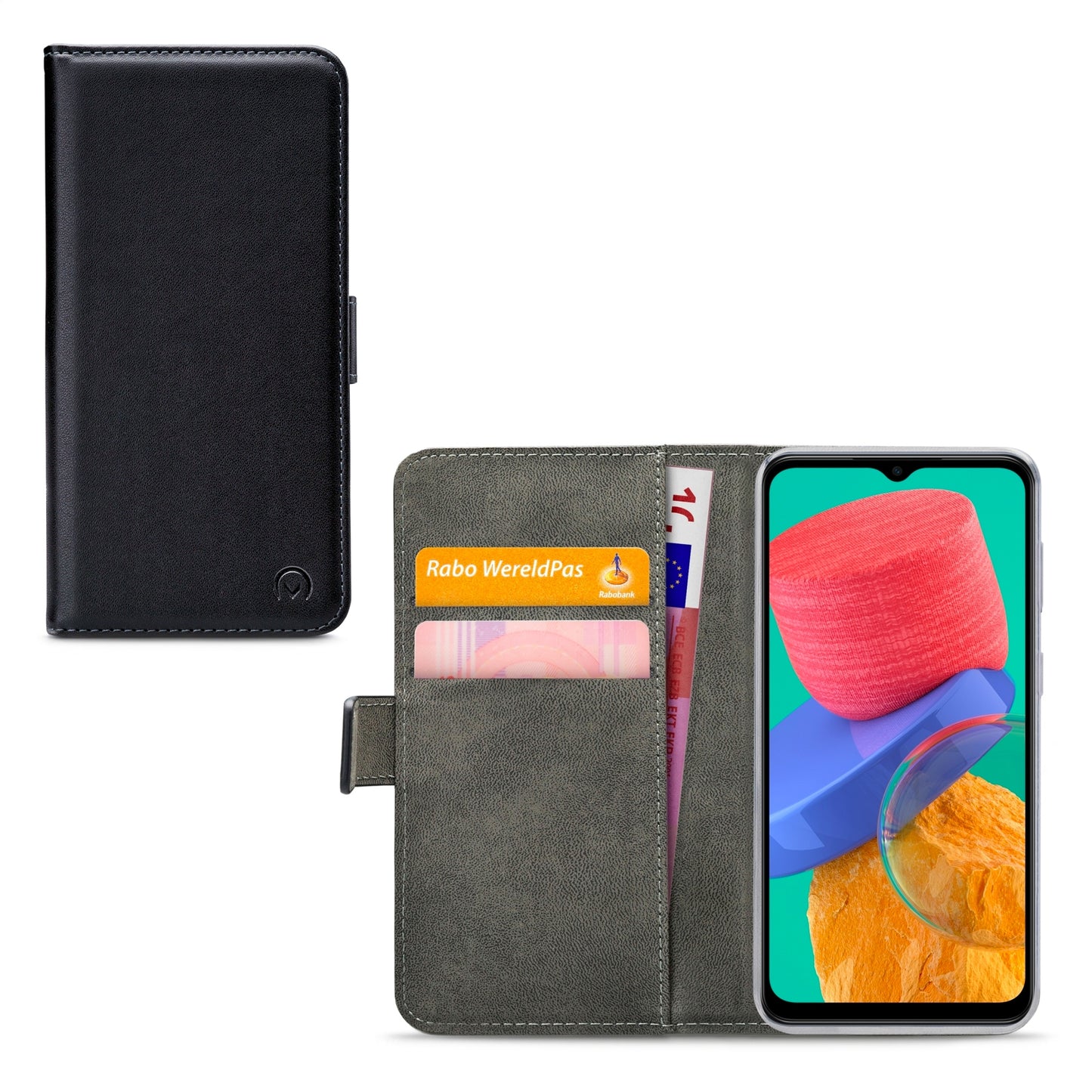 Mobilize Classic Gelly Wallet Book Case Samsung Galaxy M33 5G Black