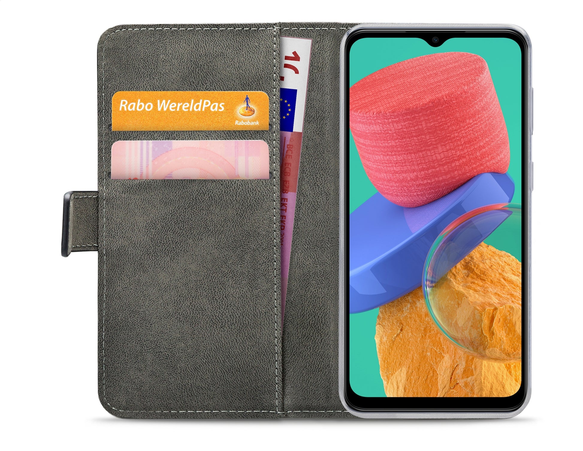 Mobilize Classic Gelly Wallet Book Case Samsung Galaxy M33 5G Black