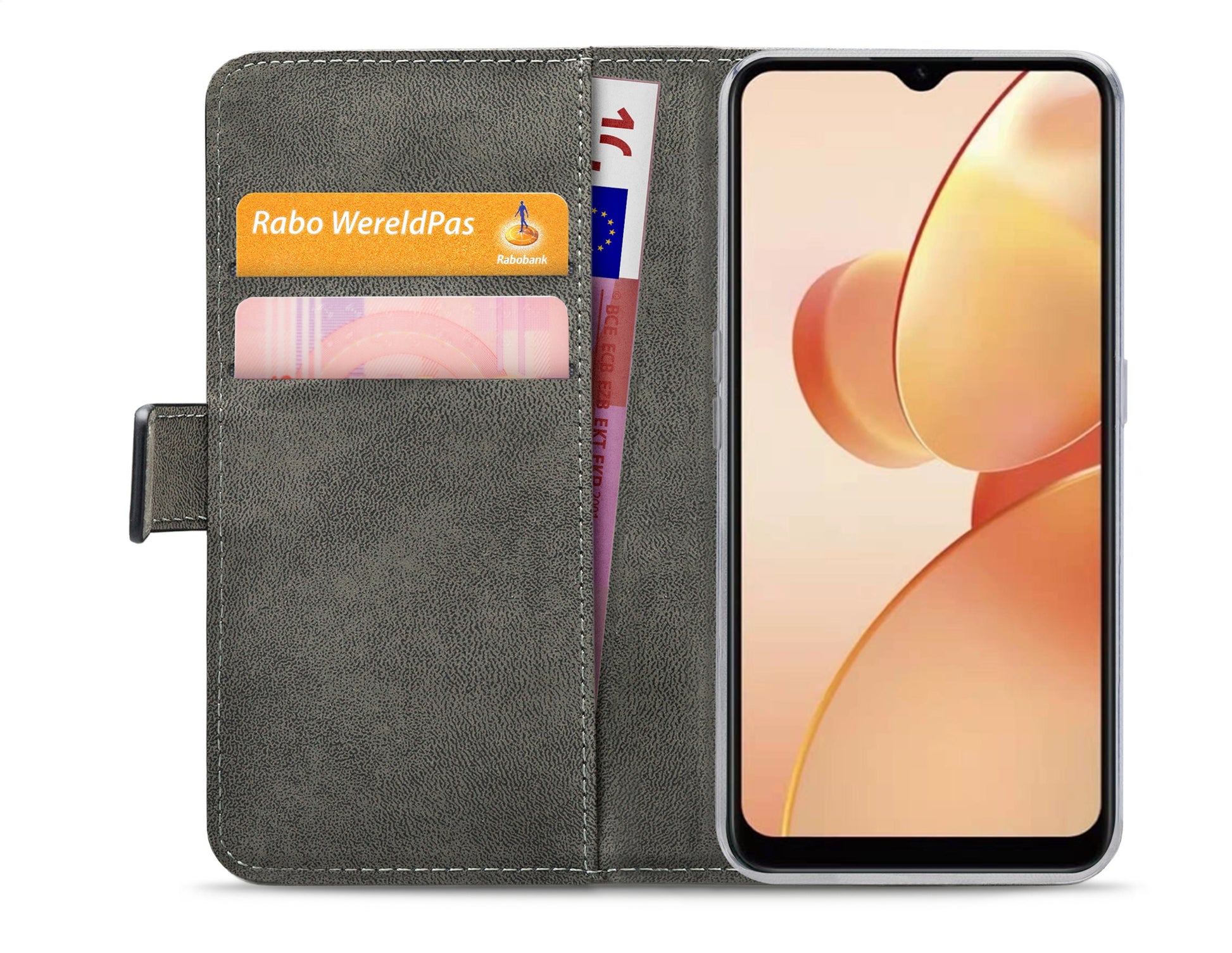 Mobilize Classic Gelly Wallet Book Case Realme C31 Black