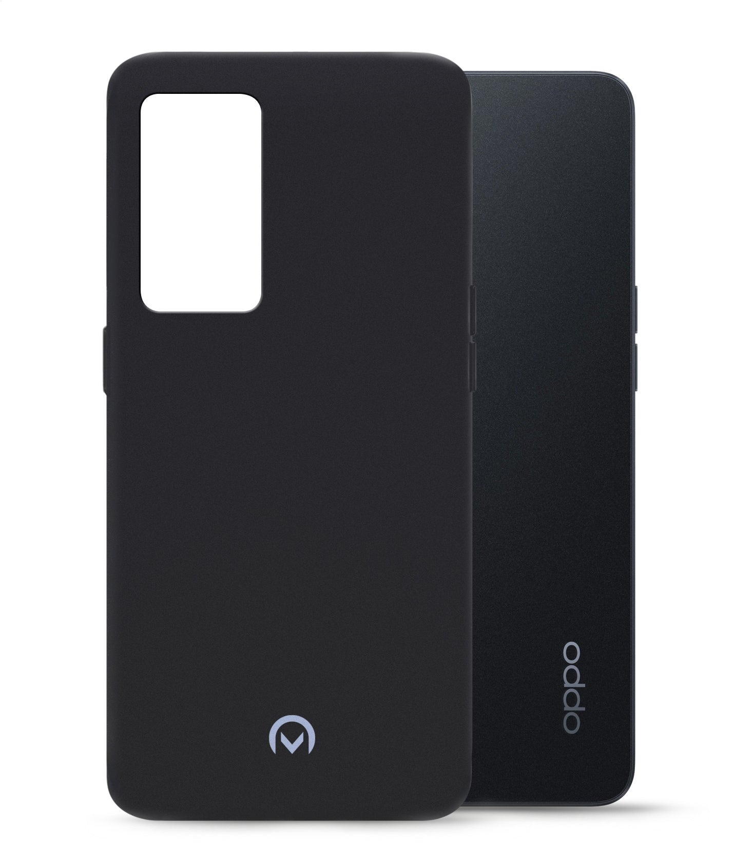 Mobilize Rubber Gelly Case Oppo Reno7 Lite 5G/Reno8 Lite 5G Matt Black