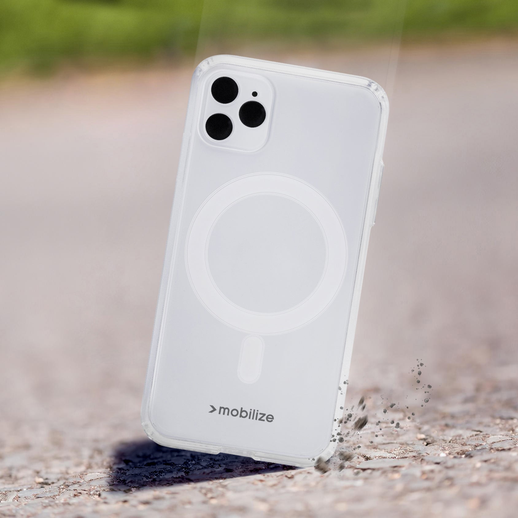 Mobilize Magsafe Compatible Naked Protection Case For Apple Iphone 14 Pro Clear