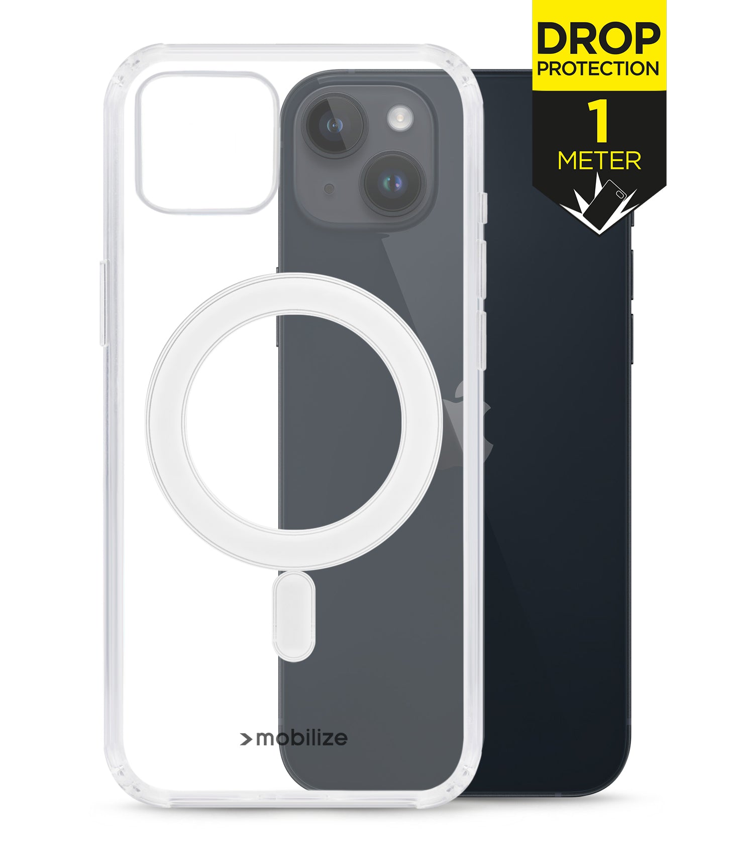 Mobilize Magsafe Compatible Naked Protection Case For Apple Iphone 14 Plus Clear