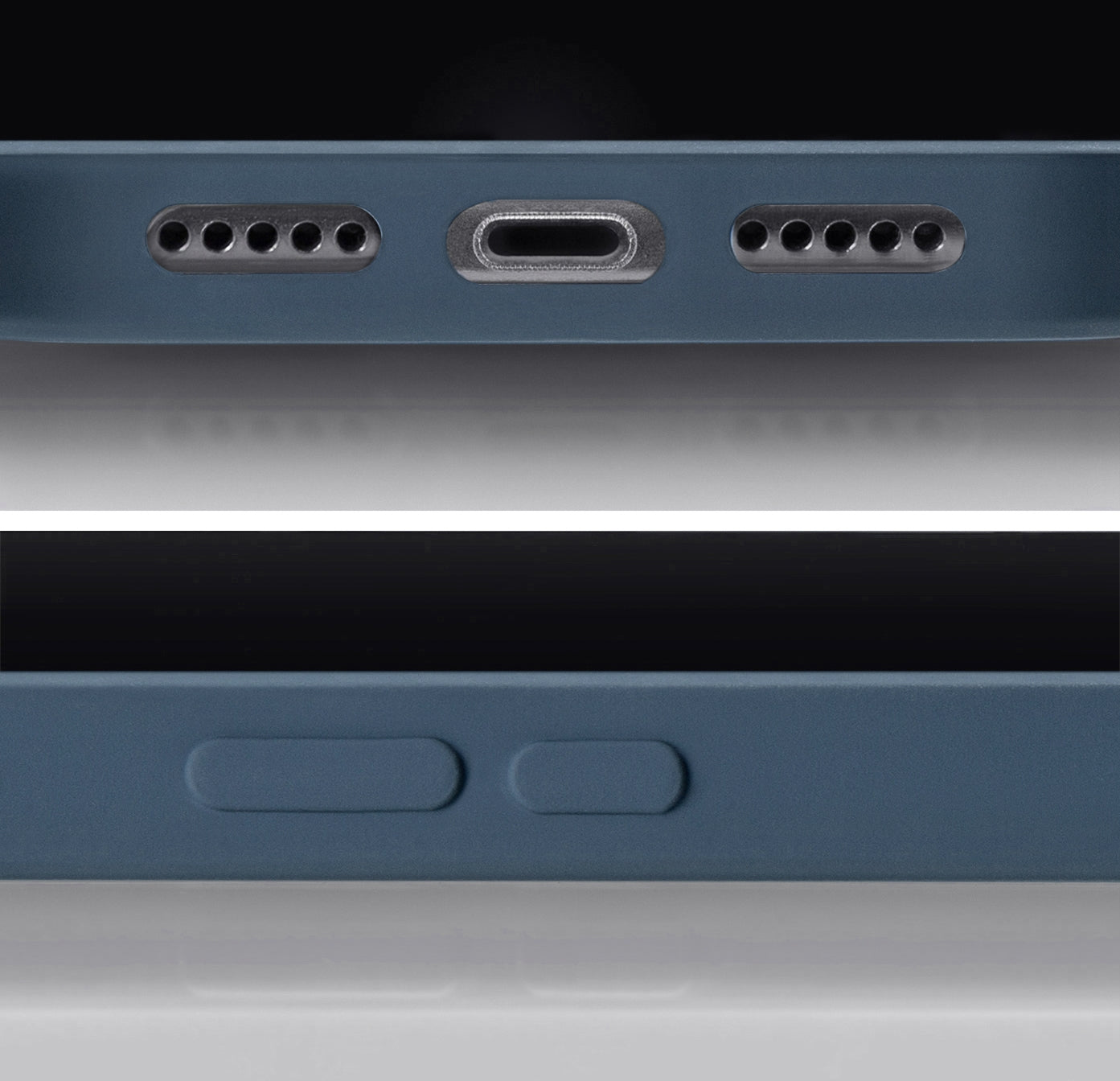 Mobilize Rubber Gelly Case Apple Iphone 14 Pro Max Matt Blue