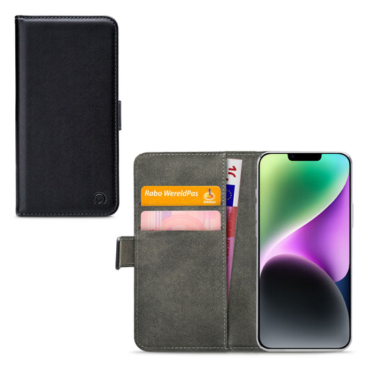 Mobilize Classic Gelly Wallet Book Case Apple Iphone 14 Plus Black