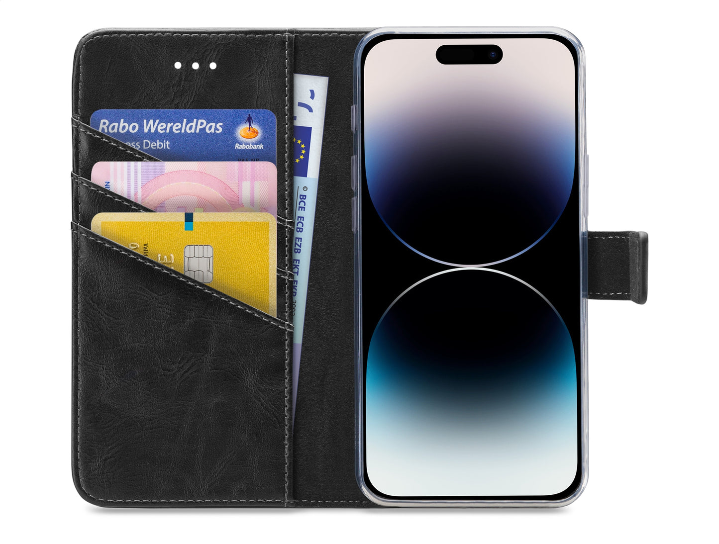 My Style Flex Wallet For Apple Iphone 14 Pro Black