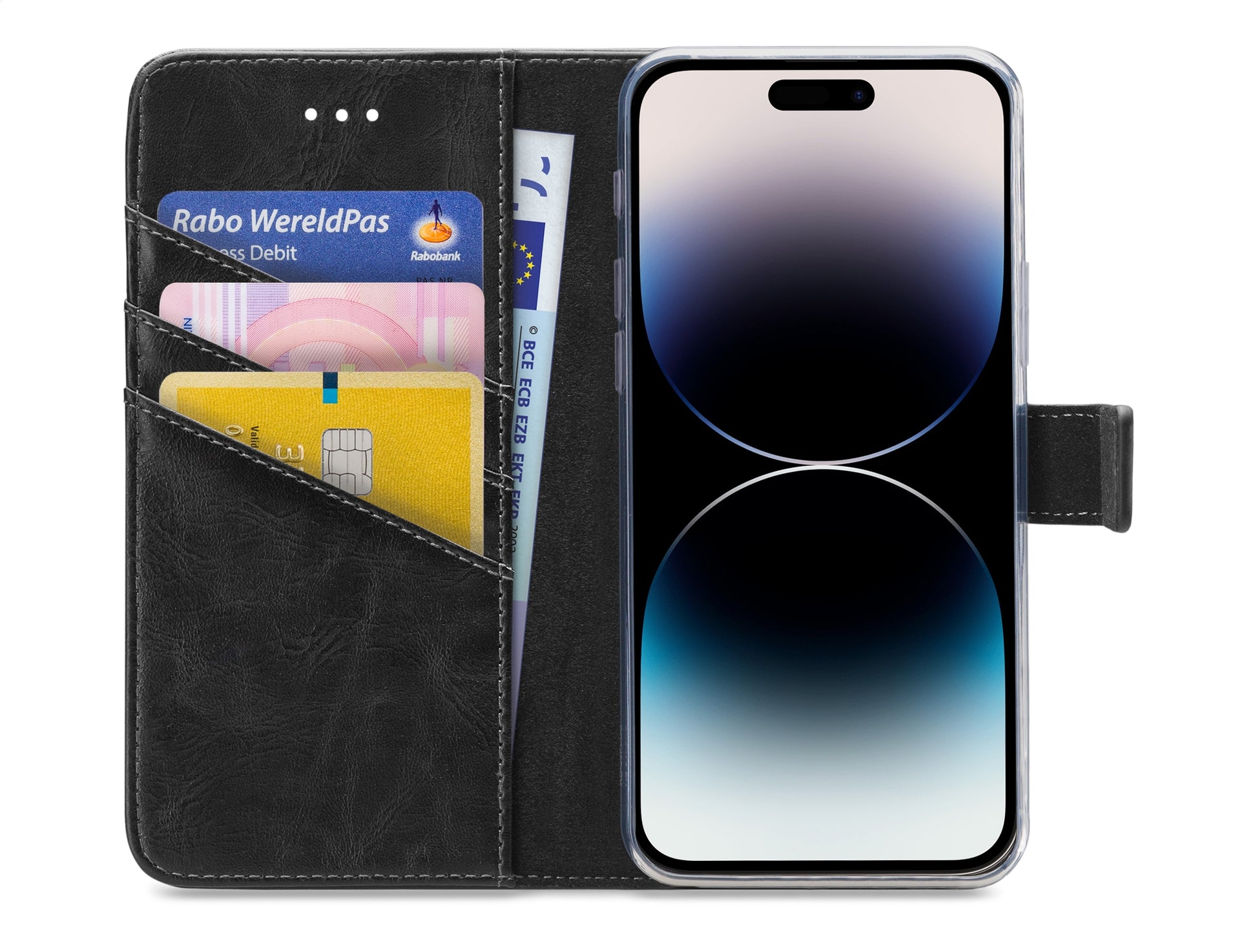 My Style Flex Wallet For Apple Iphone 14 Pro Max Black