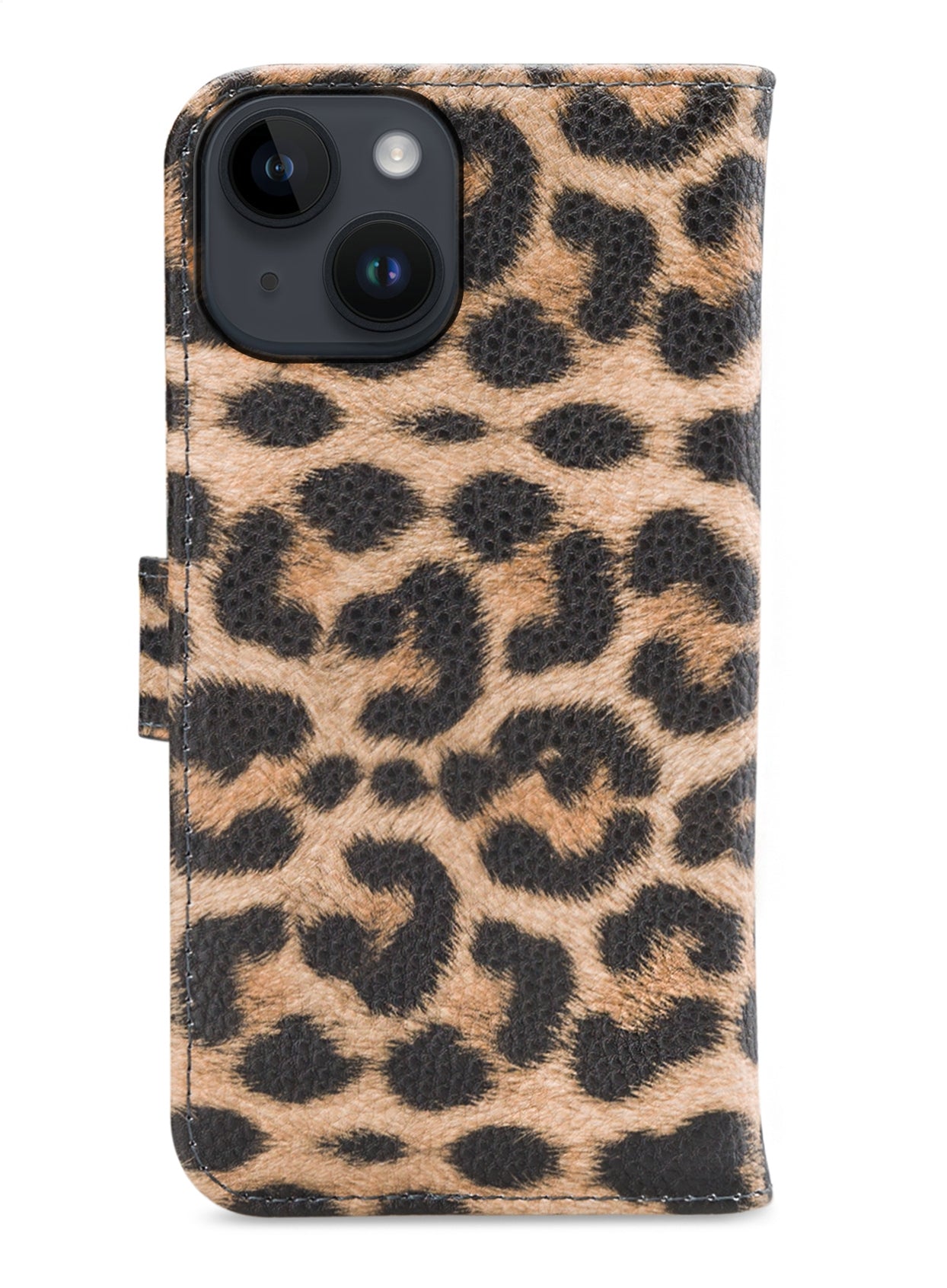 My Style Flex Wallet For Apple Iphone 13/14/15 Leopard