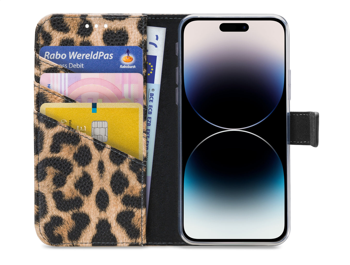 My Style Flex Wallet For Apple Iphone 14 Pro Max Leopard