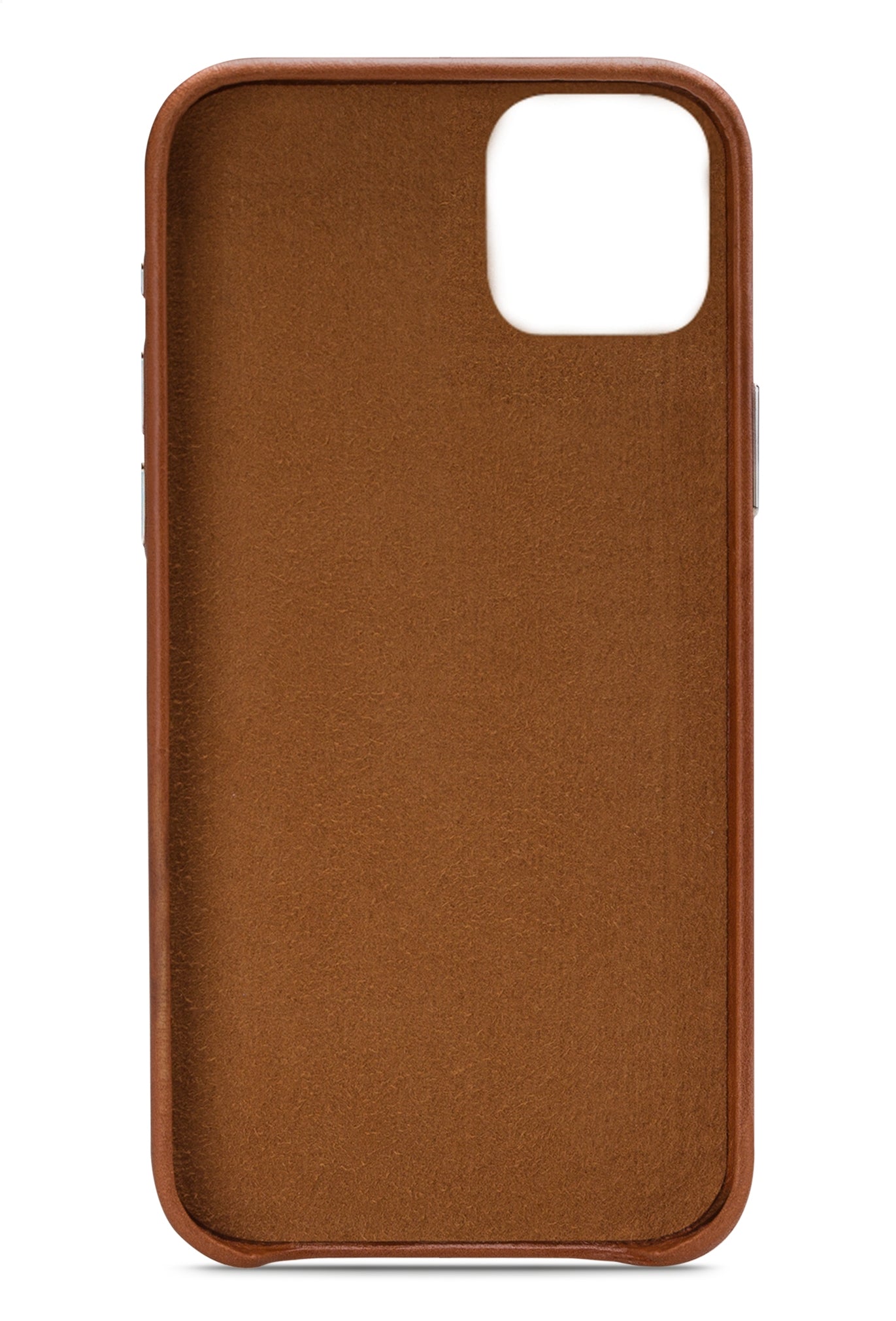 Senza Desire Leather Cover With Card Slot Apple Iphone 14 Burned Cognac