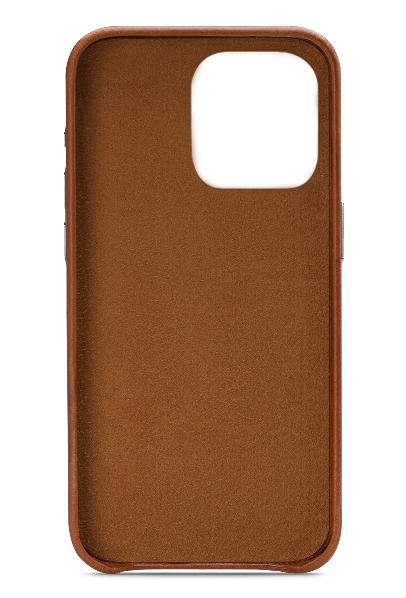 Senza Desire Leather Cover With Card Slot Apple Iphone 14 Pro Burned Cognac