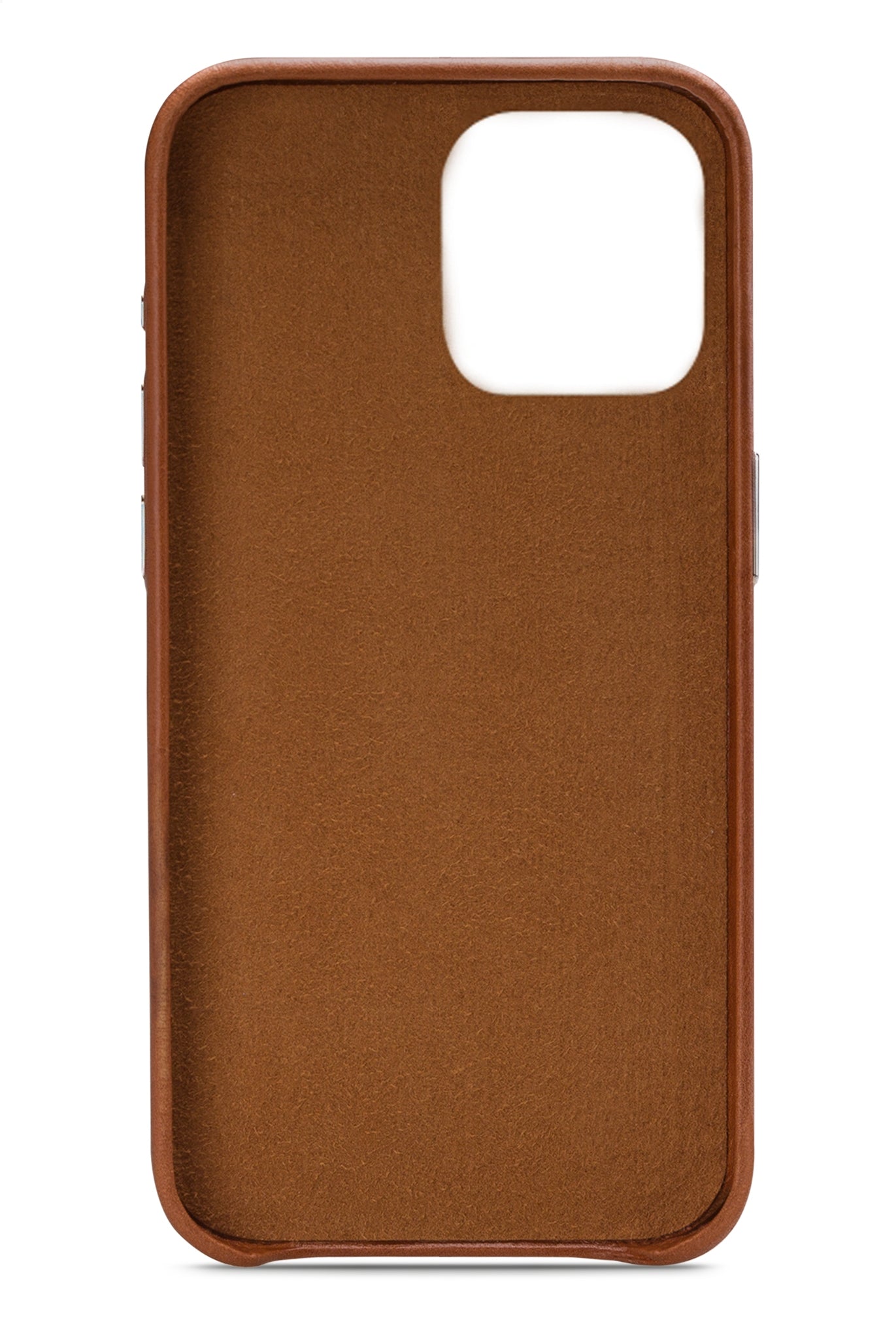 Senza Desire Leather Cover With Card Slot Apple Iphone 14 Pro Max Burned Cognac