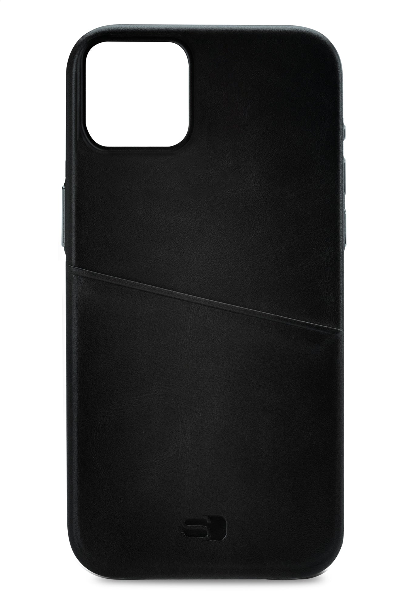 Senza Pure Leather Cover With Card Slot Apple Iphone 14 Plus Deep Black