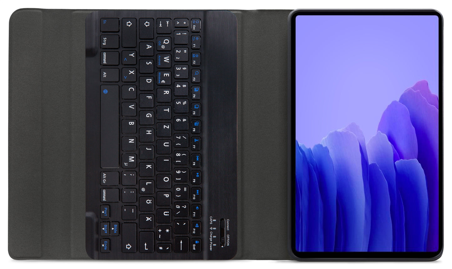 Mobilize Detachable Bluetooth Keyboard Case Samsung Galaxy Tab A7 10.4 (2020/2022) Black Qwertz