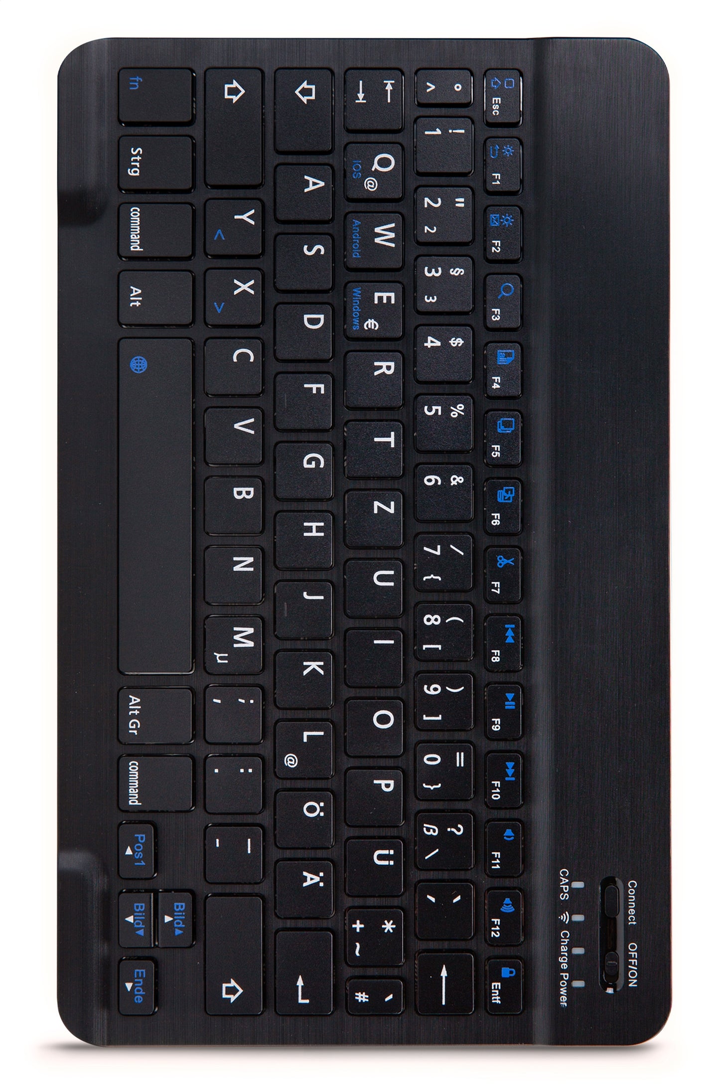 Mobilize Detachable Bluetooth Keyboard Case Samsung Galaxy Tab A7 10.4 (2020/2022) Black Qwertz