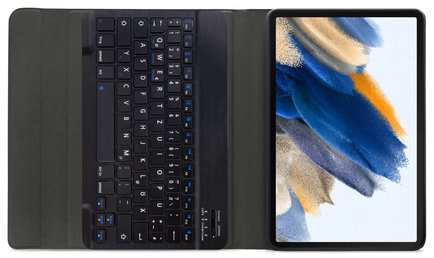 Mobilize Detachable Bluetooth Keyboard Case Samsung Galaxy Tab A8 10.5 2021 Black Qwertz