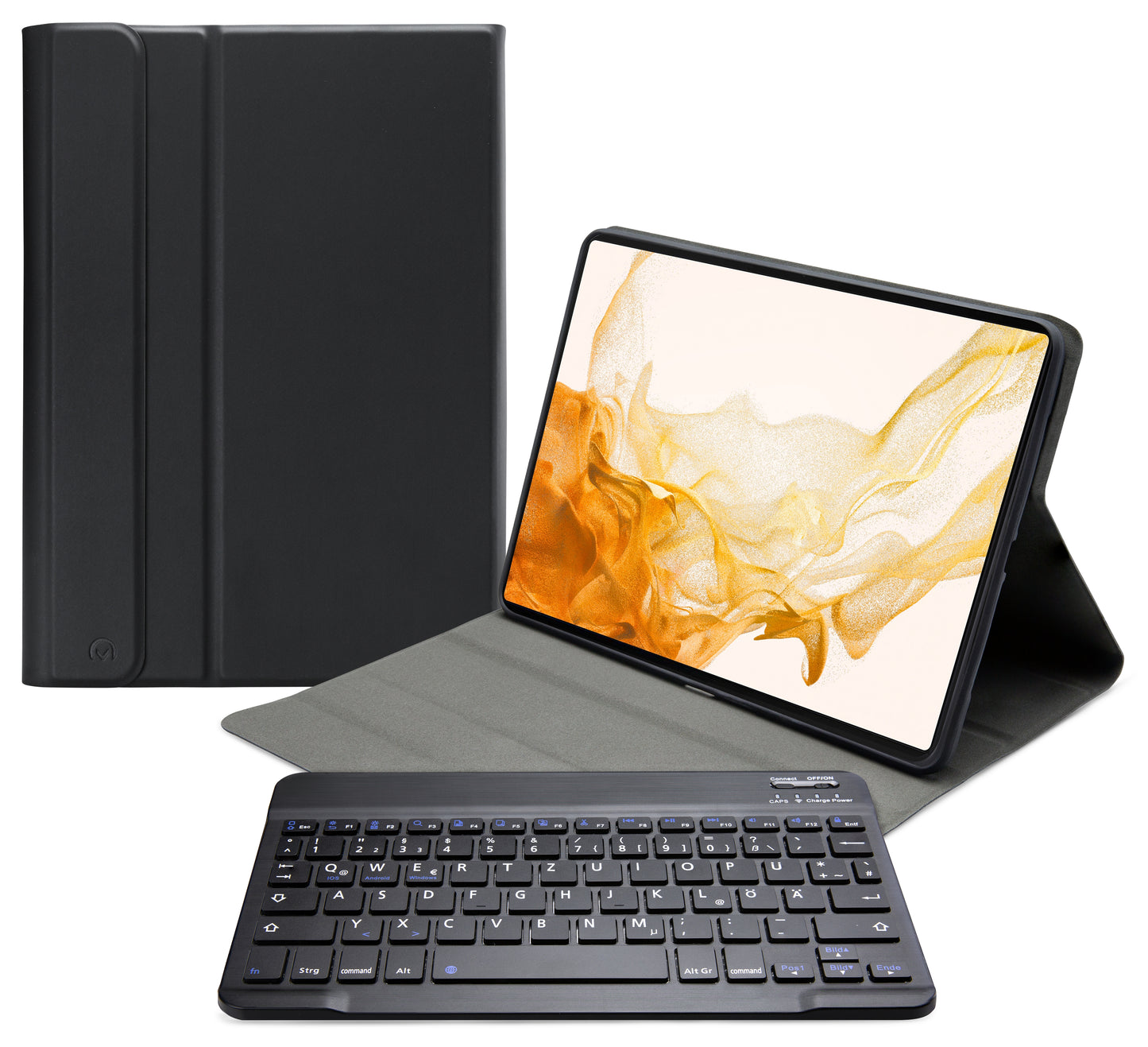 Mobilize Detachable Bluetooth Keyboard Case Samsung Galaxy Tab S7/S8 11 Black Qwertz