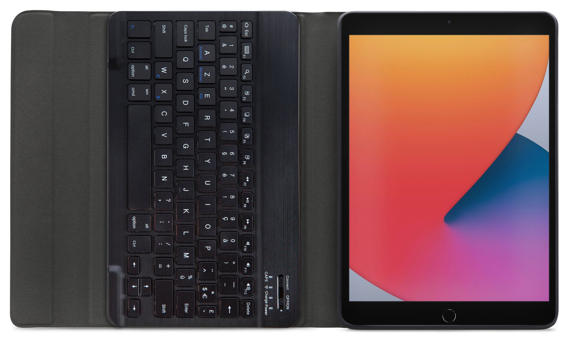 Mobilize Detachable Bluetooth Keyboard Case Apple Ipad 10.2 (2021)/Air 10.5/Pro 10.5 Black Azerty