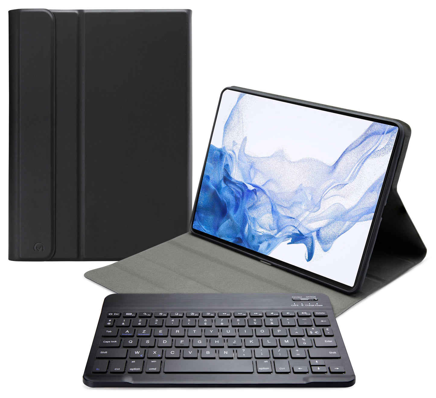 Mobilize Detachable Bluetooth Keyboard Case Samsung Galaxy Tab S7+/S8+ 12.4 Black Azerty