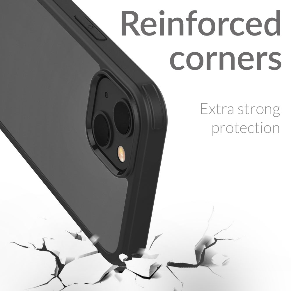 Mobilize Tempered Glass 360 Protection Case Apple Iphone 14 Plus Black