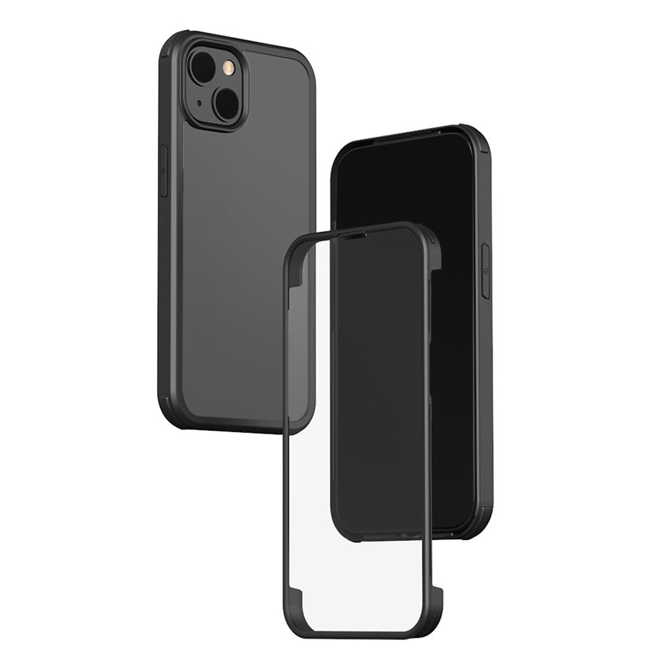 Mobilize Tempered Glass 360 Protection Case Apple Iphone 14 Pro Max Black