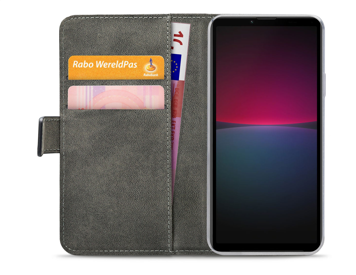 Mobilize Classic Gelly Wallet Book Case Sony Xperia 10 Iv Black