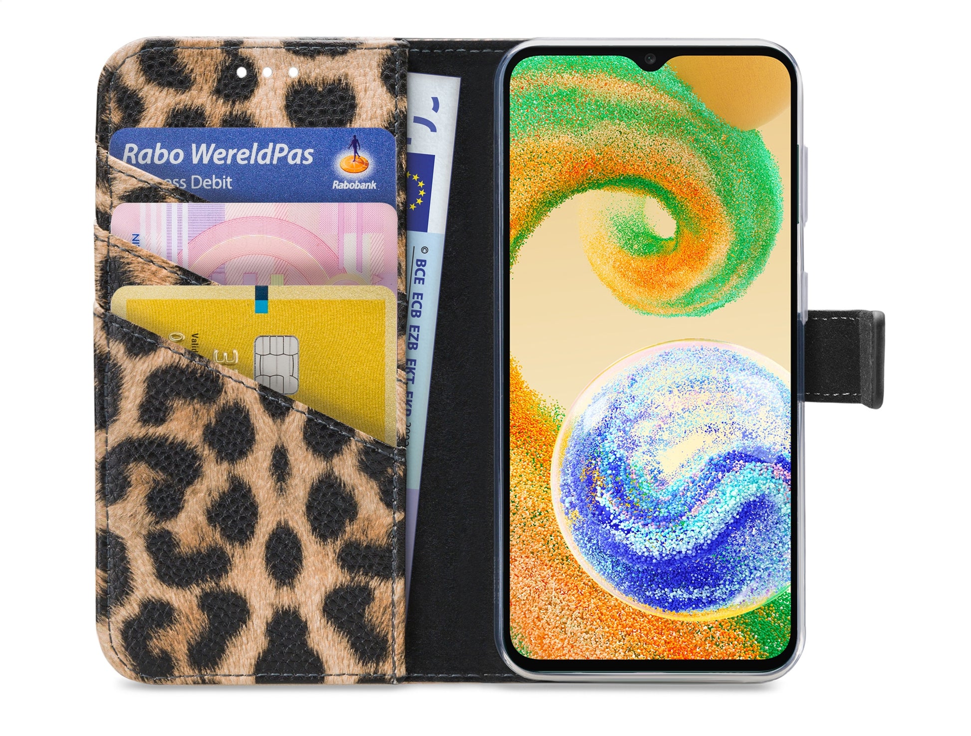 My Style Flex Wallet For Samsung Galaxy A04S Leopard