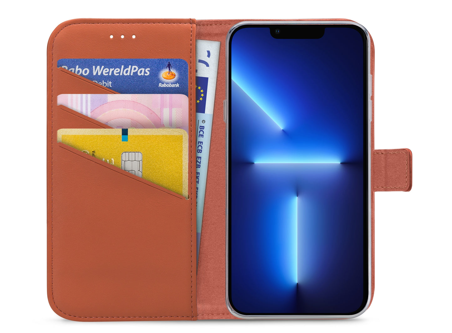 My Style Flex Wallet For Apple Iphone 13 Pro Rust Red