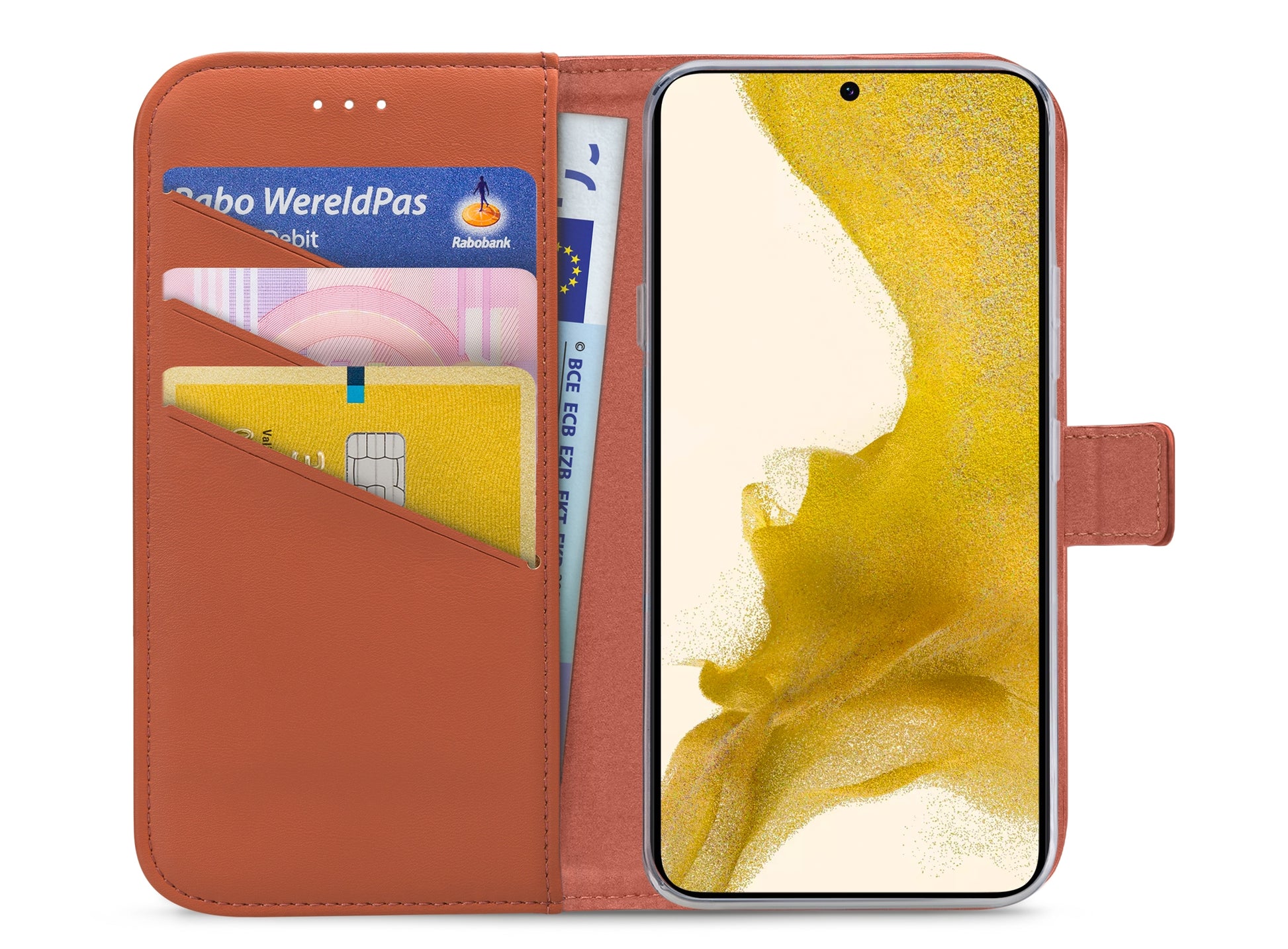 My Style Flex Wallet For Samsung Galaxy S22+ 5G Rust Red