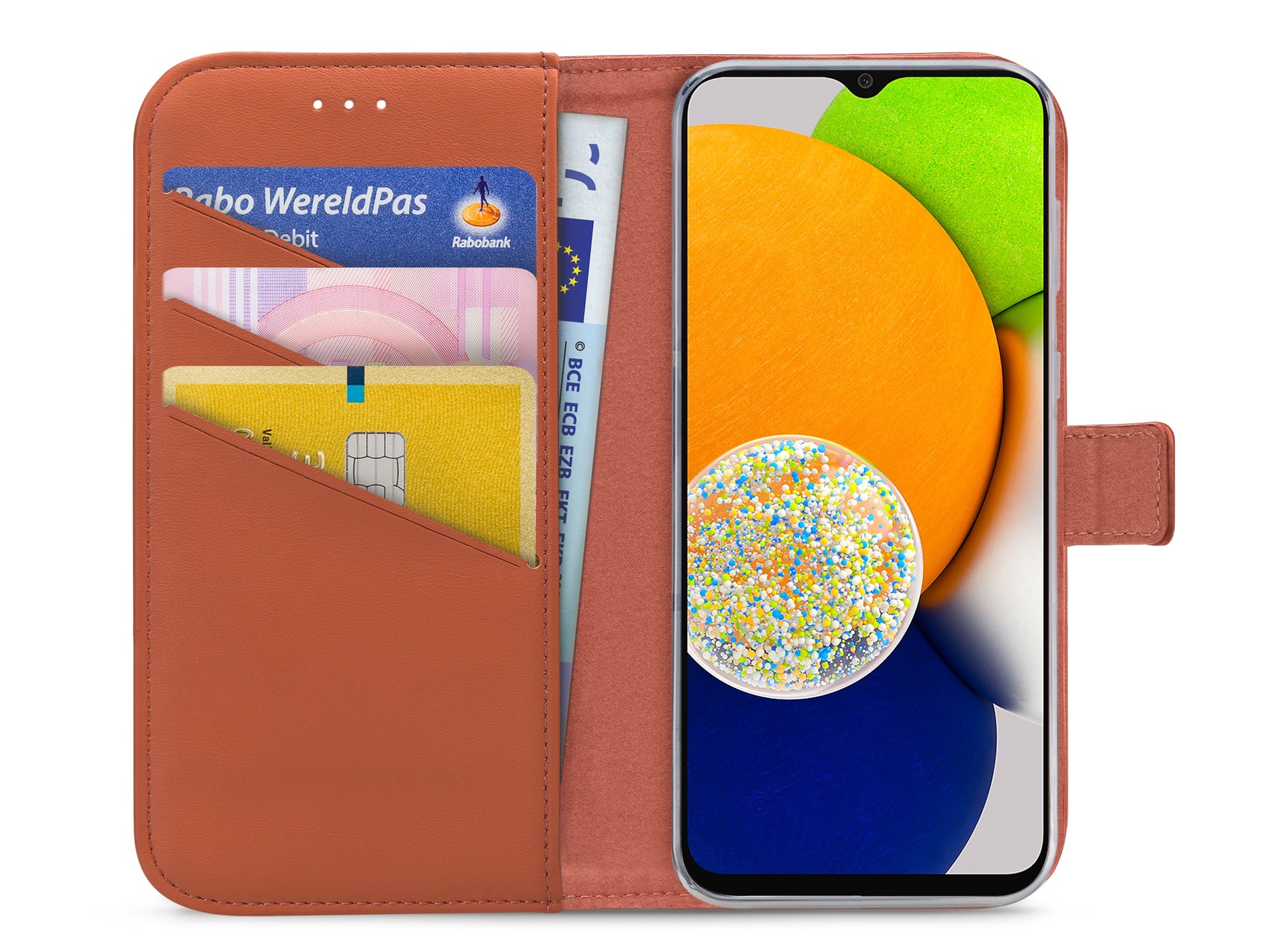 My Style Flex Wallet For Samsung Galaxy A03 Rust Red