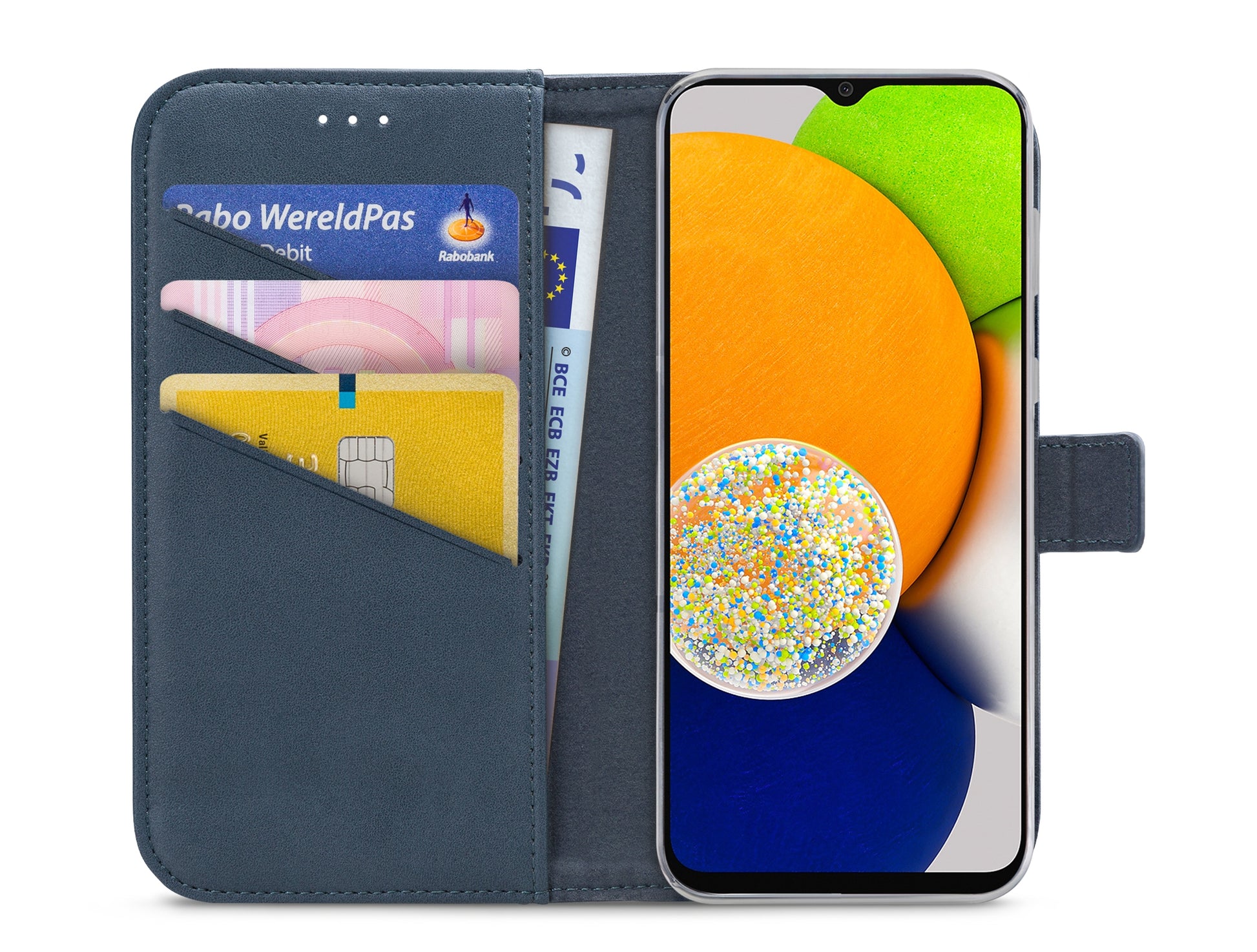 My Style Flex Wallet For Samsung Galaxy A03 Ocean Blue